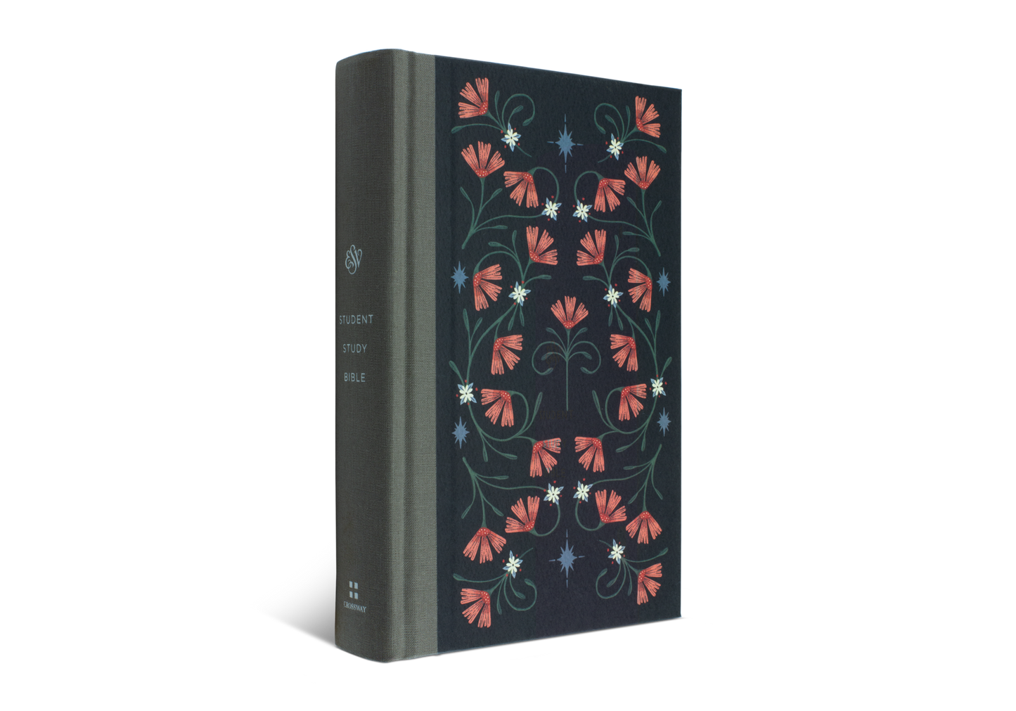 ESV Student Study Bible - Hardcover, Flowers Design
