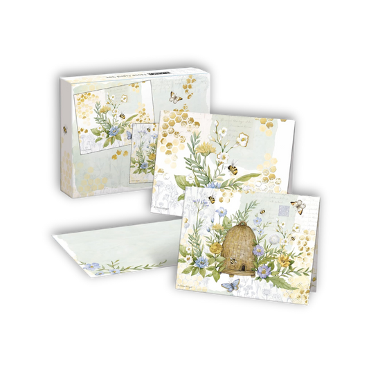 Lang - Note Card Set - Lavendar & Honey