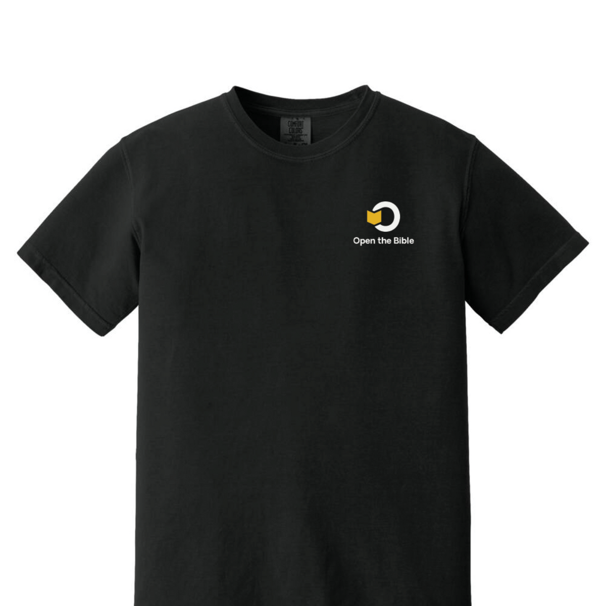1-Open the Bible T-Shirt (Black)