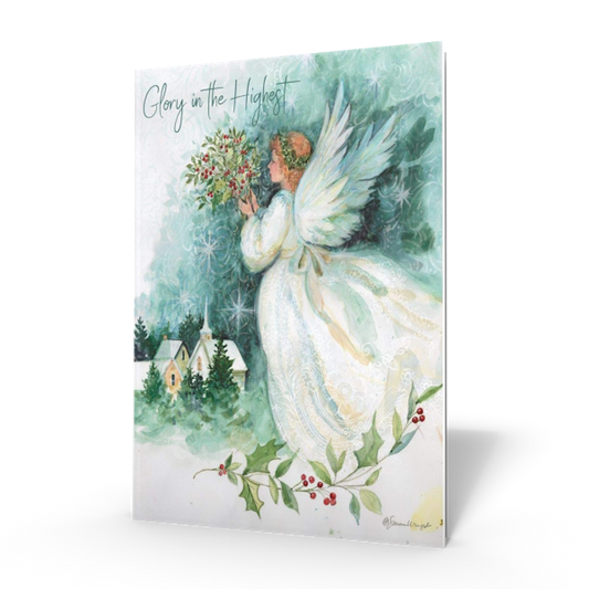 Angel of Christmas - Boxed Christmas Cards (18 pack) Decorative Box by Susan Winget