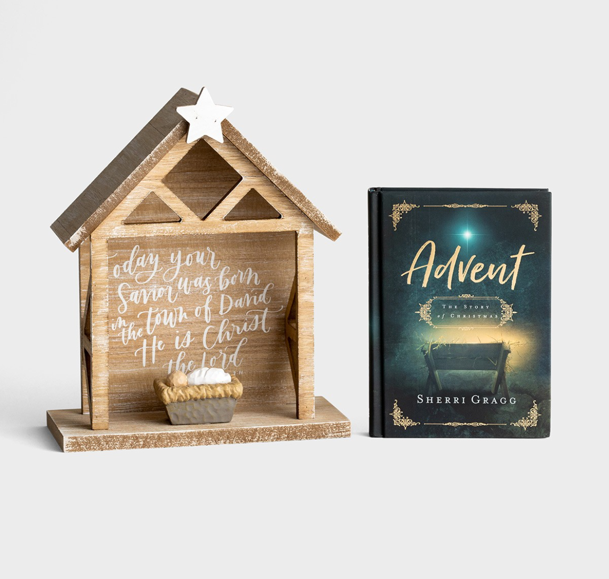 The Story of Christmas - Advent Book and Nativity Gift Set